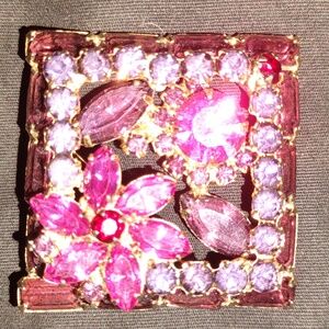 Antique Amethyst Brooch